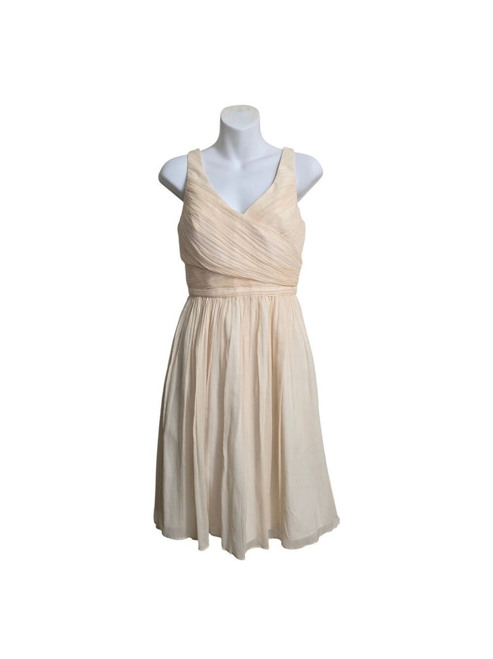 J. Crew Heidi Silk Chiffon Mini Formal Homecoming Prom Dress Sz 2 Nwt